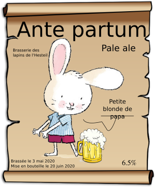 Beer label