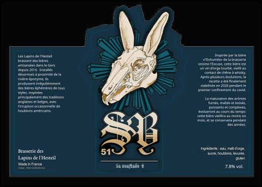 Beer label